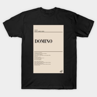 NOEASY- Domino Poster T-Shirt